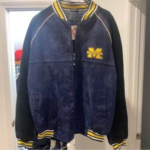 NCAA MICHIGAN VARSITY JACKET